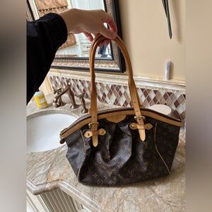 Louis Vuitton Brown Monogram Tivoli GM  Shoulder Bag